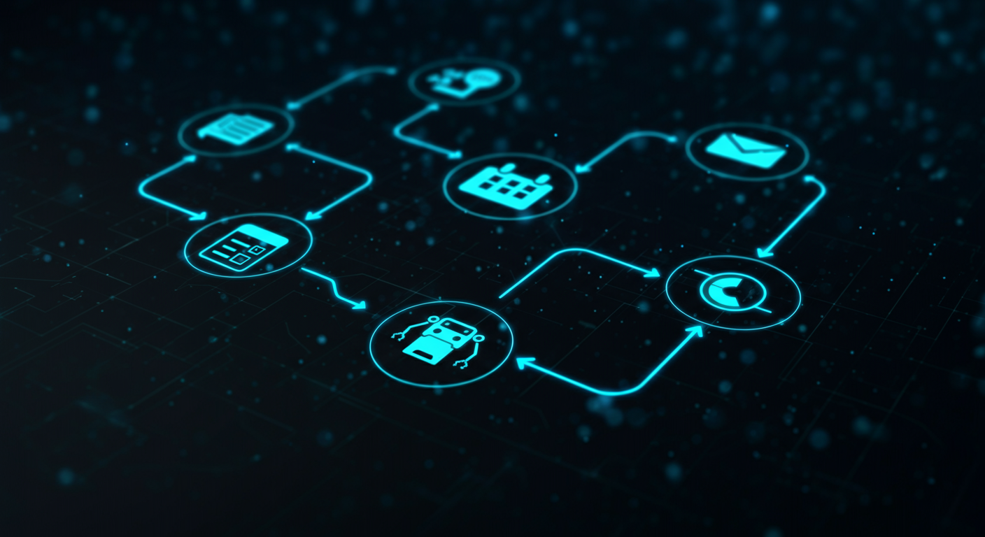 Marketing automation pipeline replacing manual lead nurturing