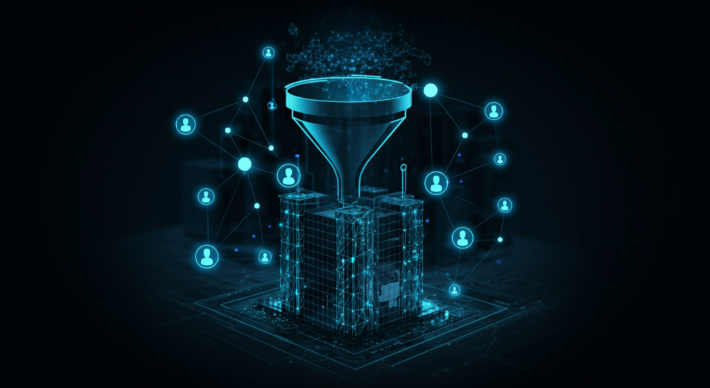 B2B enterprise AI sales agent qualification system