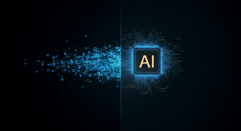 Traditional SEO vs AI search era evolution visual