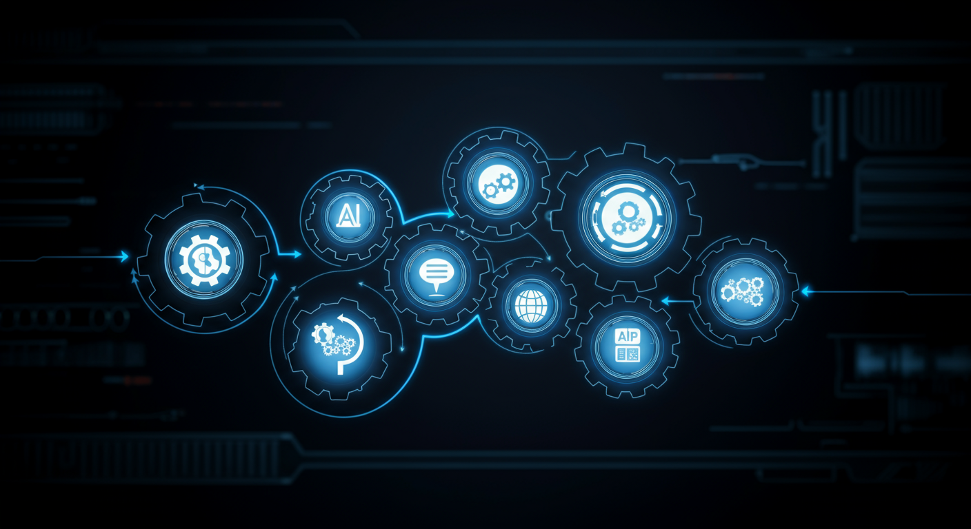 Sales engine system diagram seven interconnected components