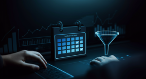 10 booked calls per week calendar with automated bookings